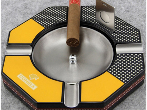 Gạt tàn Cigar Cohiba chính hãng kèm dao cắt Cigar Cohiba