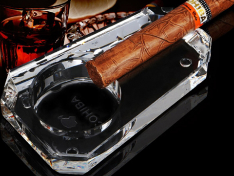 Gạt tàn Cigar Cohiba loại 1 điếu chất liệu pha lê cao cấp